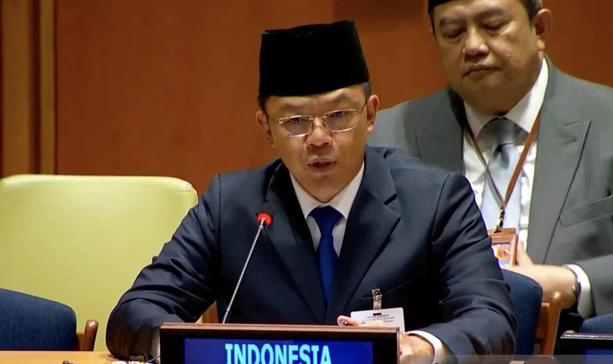 Sugiono Bawa Resep Ketahanan Nasional ke PBB, Rakyat Disebut Jadi Benteng Utama Indonesia