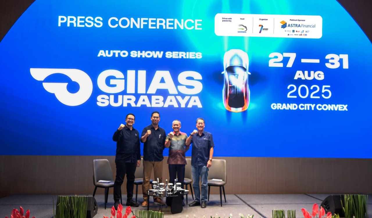 GIIAS Surabaya 2025 Hadir 27–31 Agustus, Siap Pamerkan 7 Merek Kendaraan Baru!