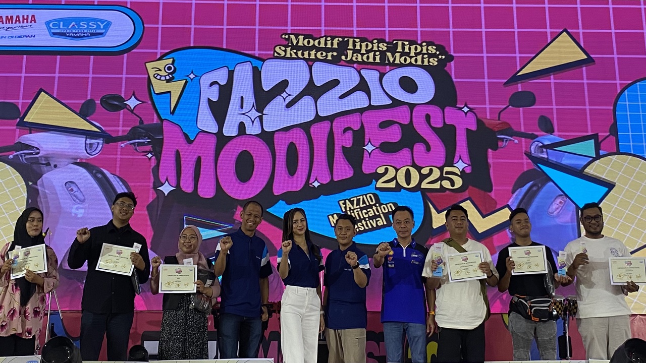 Fazzio Modifikasi Iconic Bikin Melirik di Ajang Perdana Fazzio Modifest Samarinda