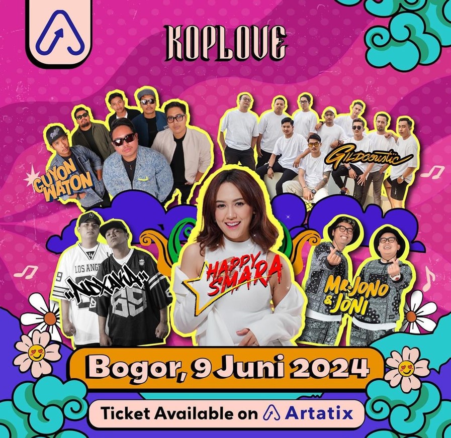 Goyang Bareng di KOPLOVE 2024, Konser Ambyar di Bogor Awal Juni 2024 Mendatang!