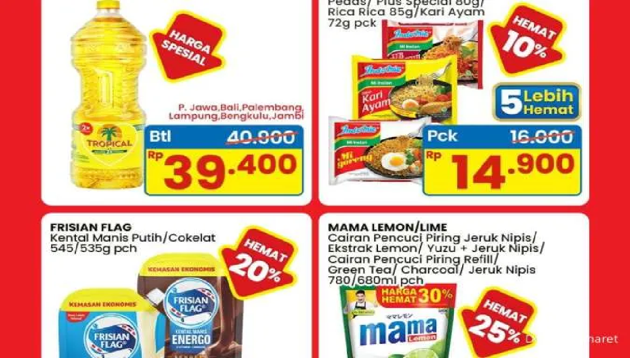 Banyak Gratisan! Cek Daftar Promo Indomaret 15 Juni 2025: Molto Beli 2 Gratis 1