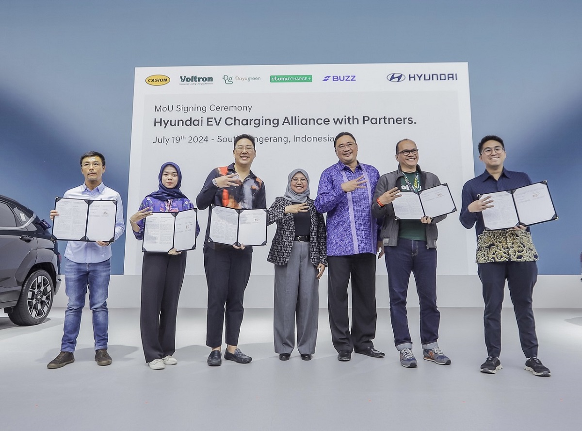 Hyundai Kembangkan Aliansi Pengisian Daya dengan Mitra Charging Point Operator