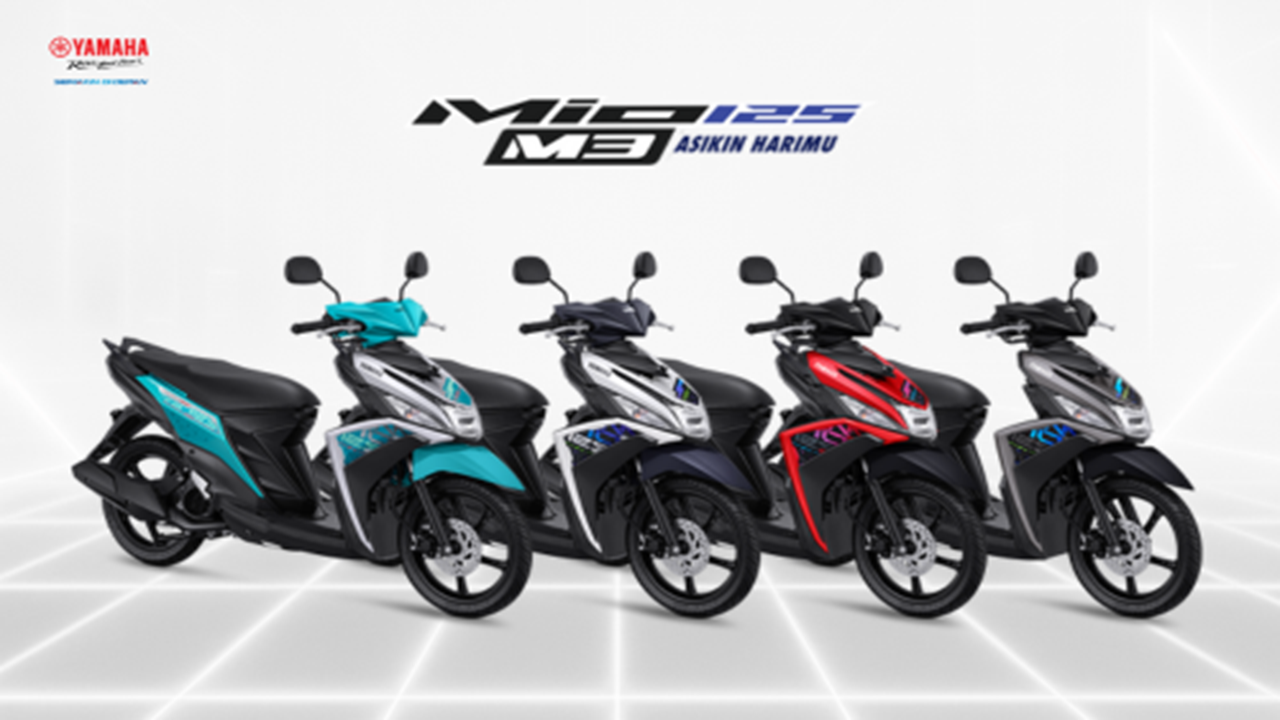Skutik Mio Legendaris Yamaha Tampil Baru dengan Pilihan Warna Baru yang Kekinian dan Sporty