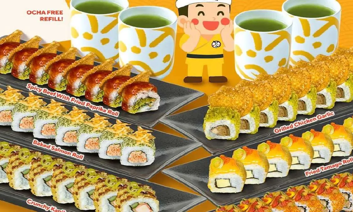 Promo PayDay Genki Sushi: Paket 6 Menu Sushi Harga Spesial Akhir Bulan Oktober!