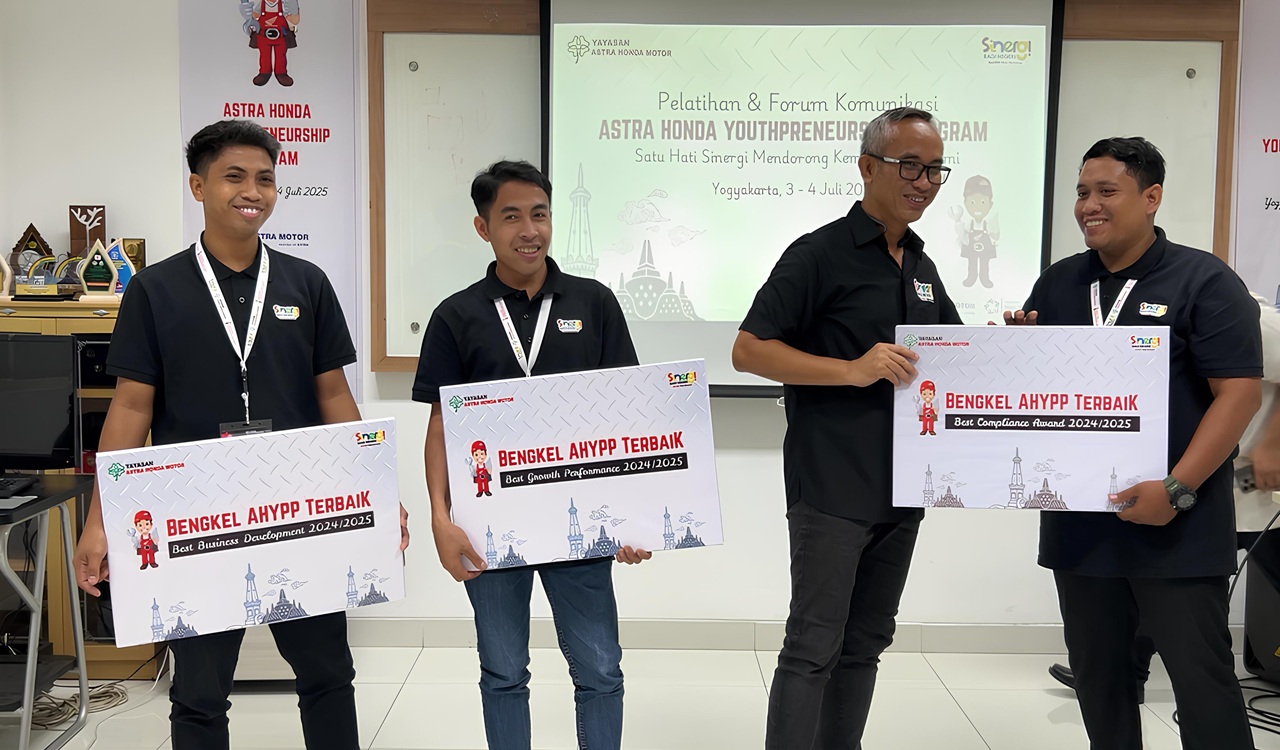 Yayasan AHM Kembangkan UMKM Bengkel Motor demi Pertumbuhan Ekonomi dan Ketenagakerjaan