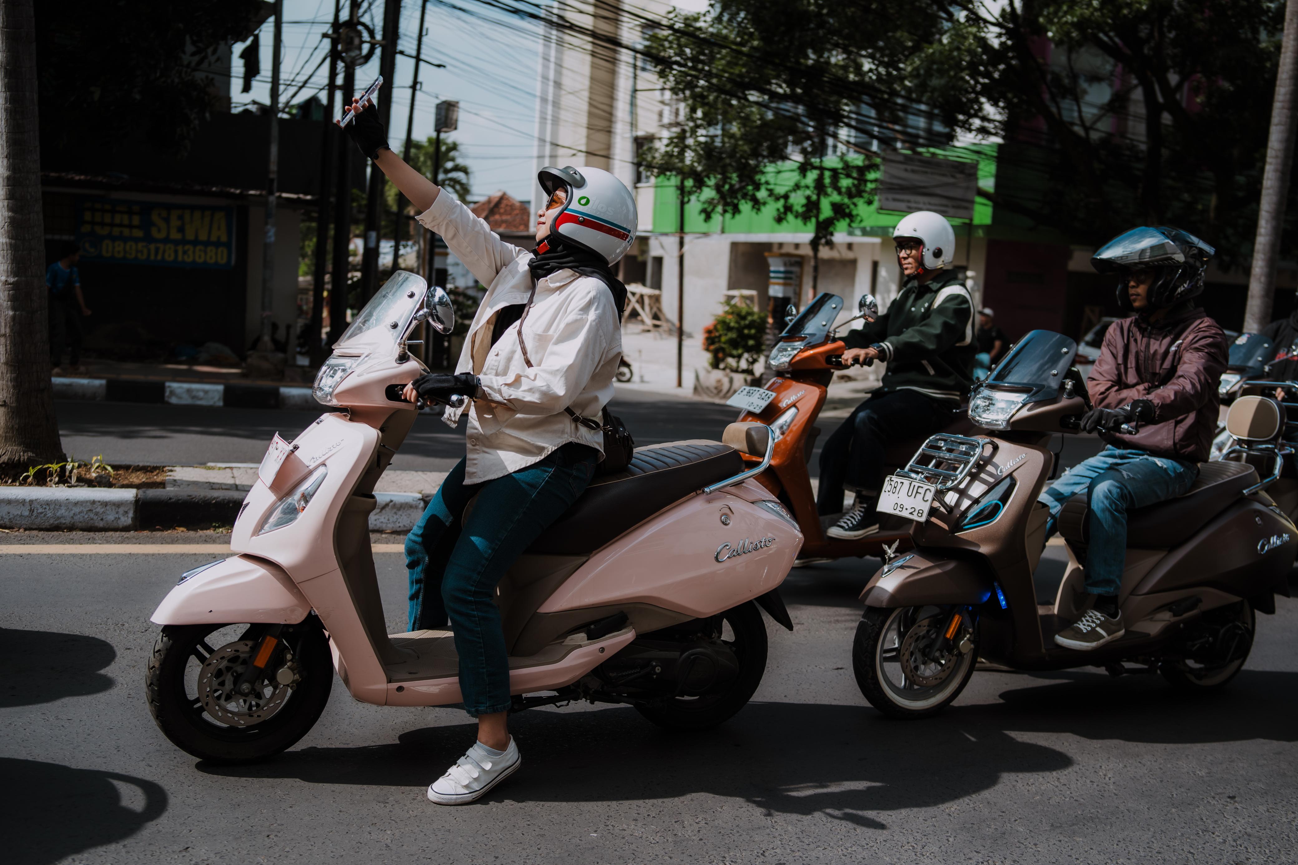  TVS Calisto X Narros Fun Ride Bandung: Sensasi Berkendara Penuh Gaya