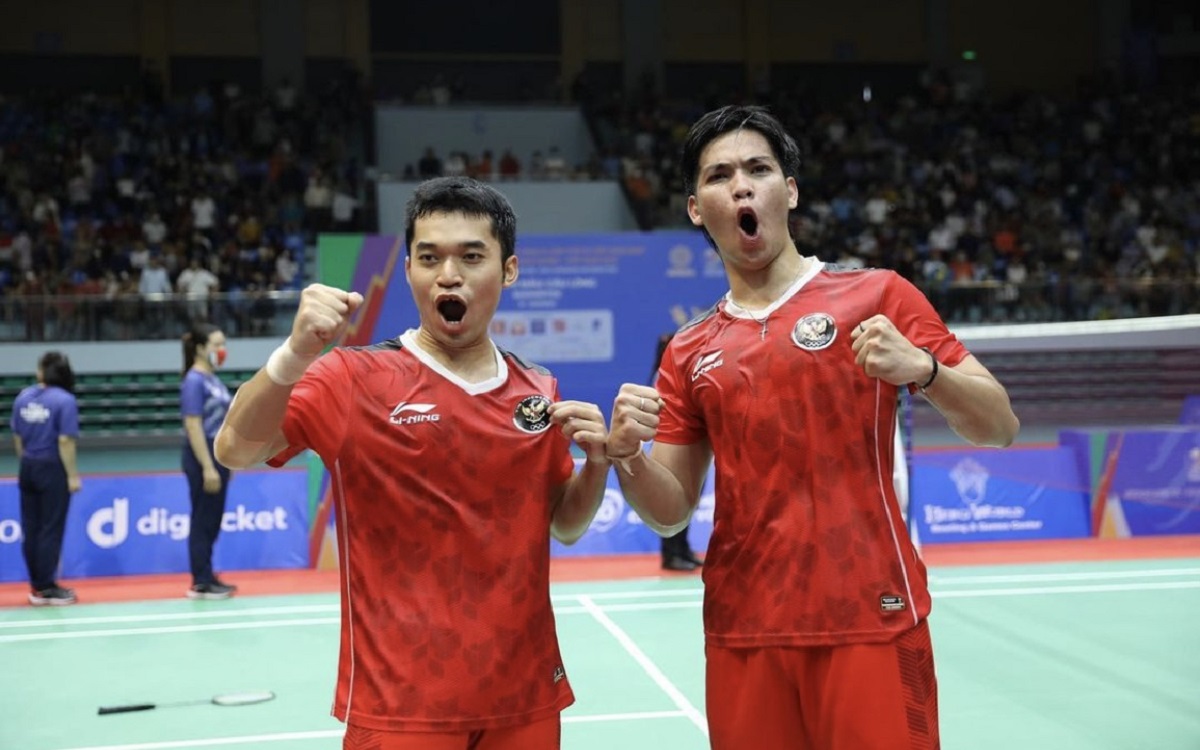 Perjuangan Gigih Leo/Bagas Terhenti di Hadapan Ganda Putra Malaysia di Yokohama Arena