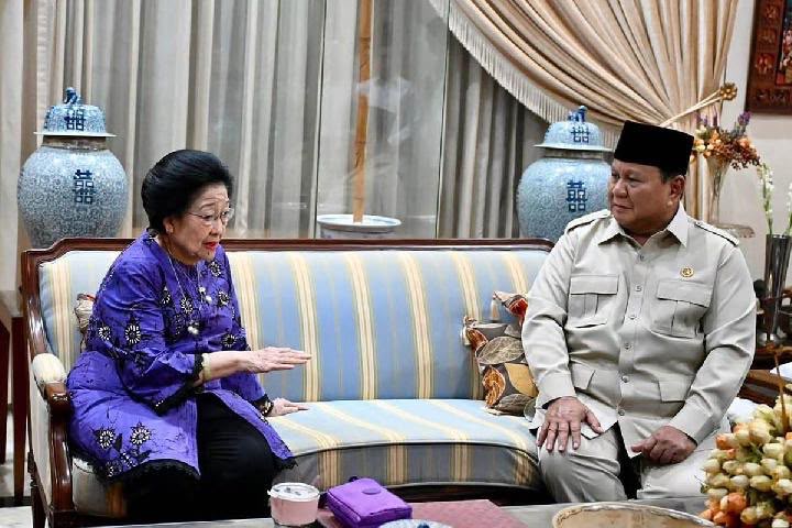 Prabowo Takziah ke Rumah Megawati, Guruh Soekarnoputra Berpulang di Usia 73 Tahun