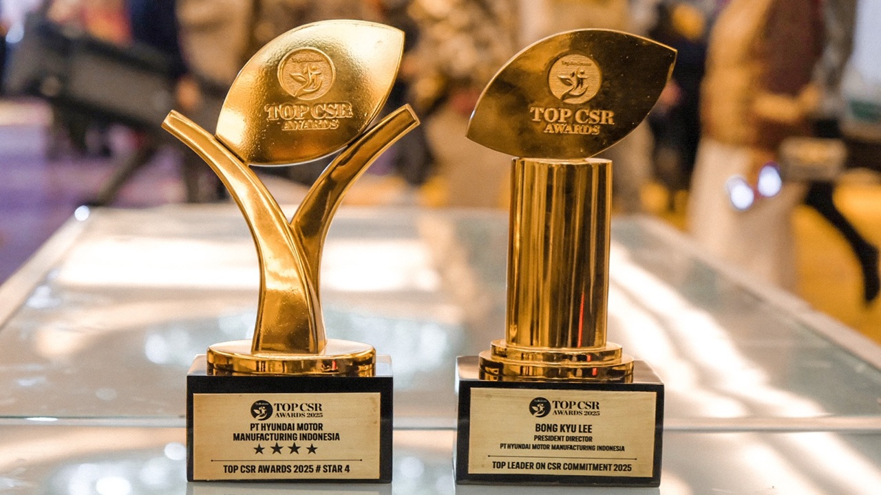 TOP CSR Awards 2025: Hyundai Motor Manufacturing Indonesia Raih Dua Penghargaan Bergengsi