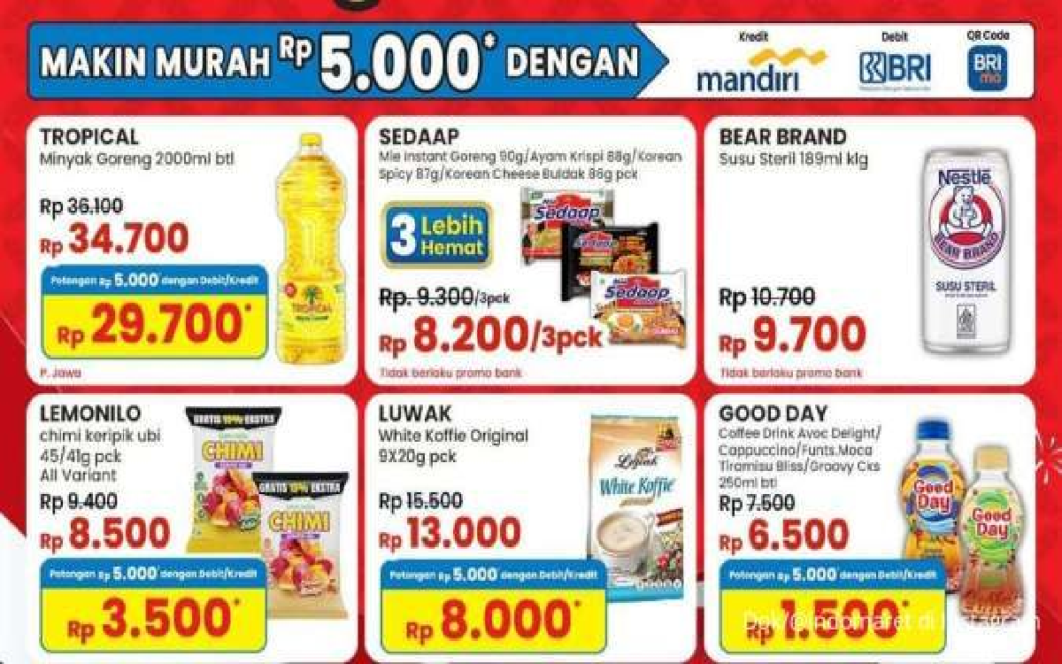 Promo Weekend Indomaret Mie Sedaap, Beli 3 Lebih Hemat