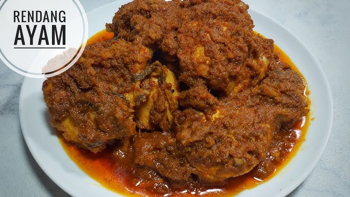 Resep Ayam Masak Kuah Rendang Khas Padang yang Gurih dan Menggoda, Cocok untuk Menu Keluarga!
