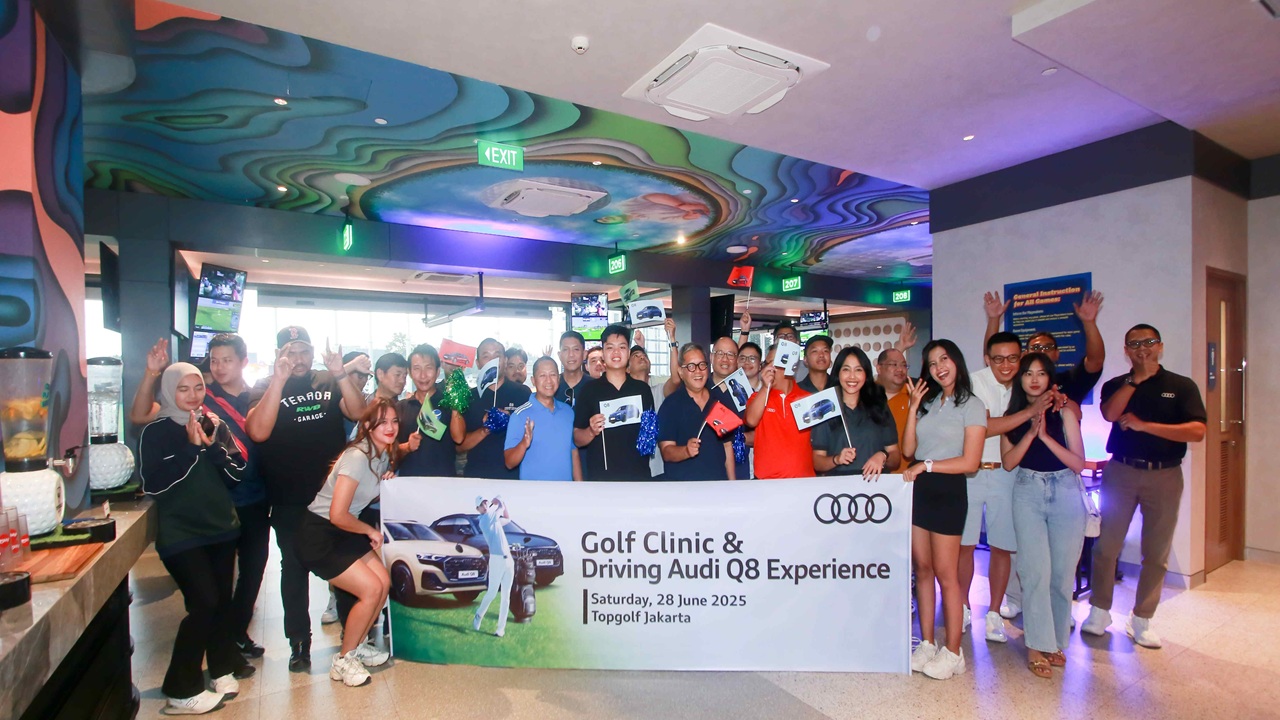 Golf Clinic Eksklusif dari Audi, Langkah Awal Menuju Audi quattro Cup 2025
