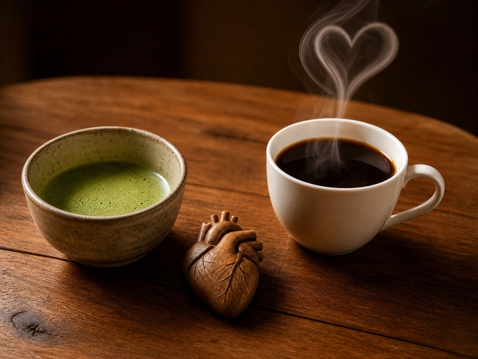 Lebih dari Sekadar Energi, Kafein dalam Kopi dan Matcha Punya Efek Mengejutkan pada Kesehatan Jantung Anda! 
