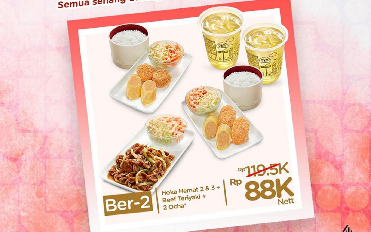 Promo Spesial 'Happy Bundling' di Hokben: Nikmati Paket Lengkap Mulai Rp 88 Ribu!