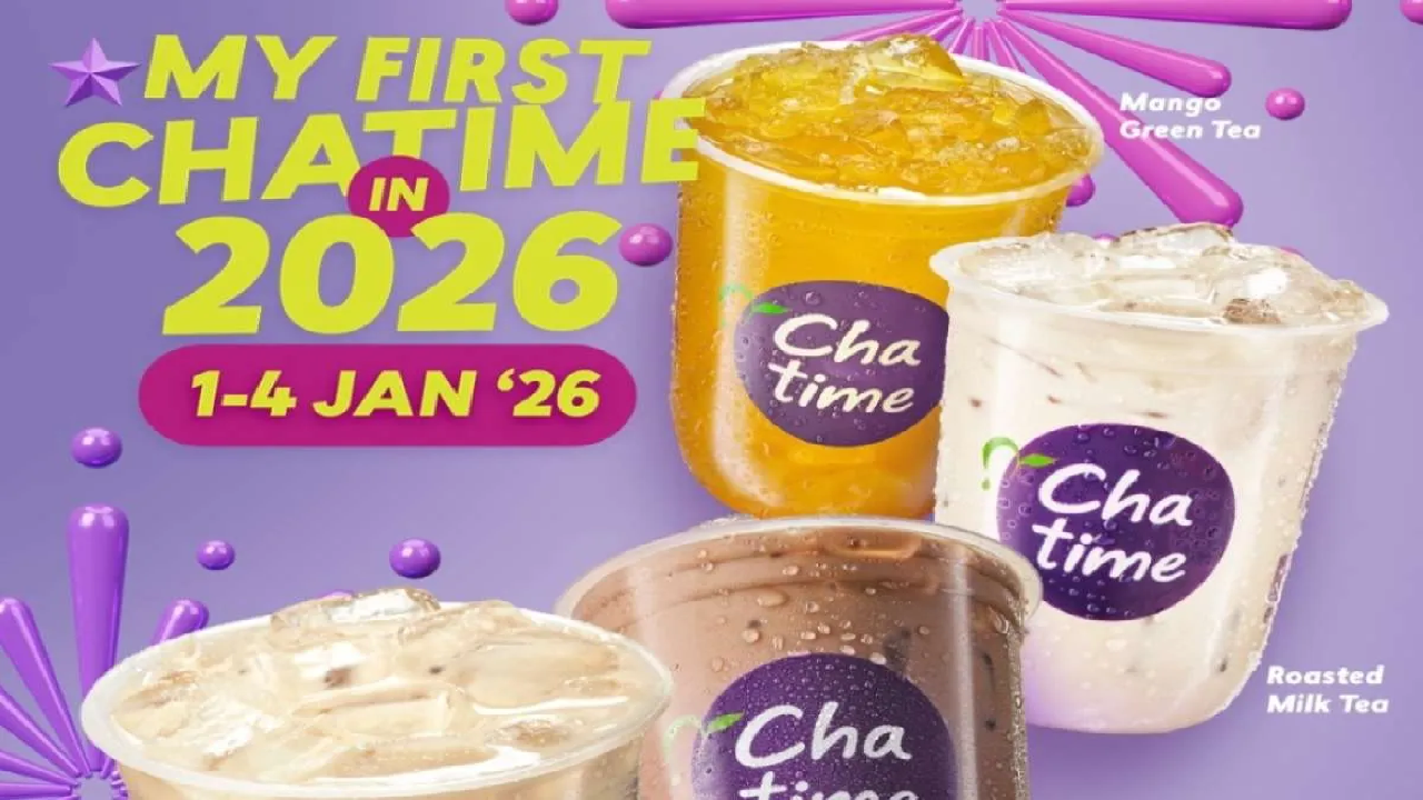 Promo My First Chatime Terbaru, Berlaku Terakhir Hari Ini!