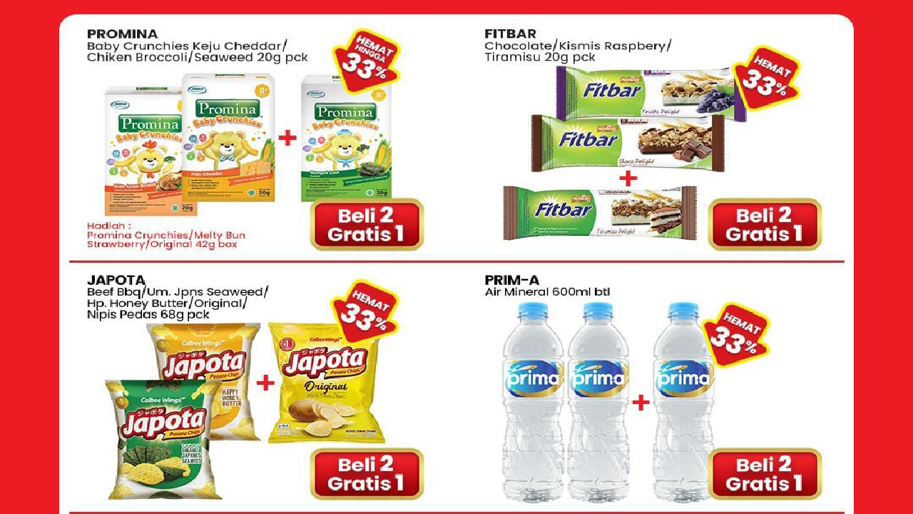 Indomaret Banyak Promo 14 Juli 2025: Ada Promo Beli 2 Gratis 1 