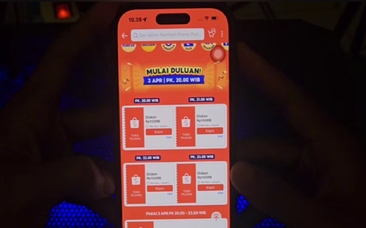 Daftar Kode Voucher Shopee 99 Persen Terbaru April 2026, Buruan Klaim Sebelum Habis