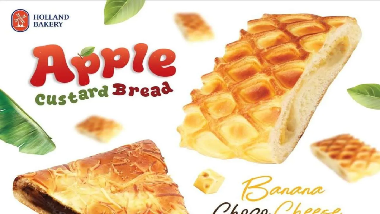 Promo Holland Bakery Apple Custard atau Banana Choco Cheese Diskon 20 Persen Oktober 2025