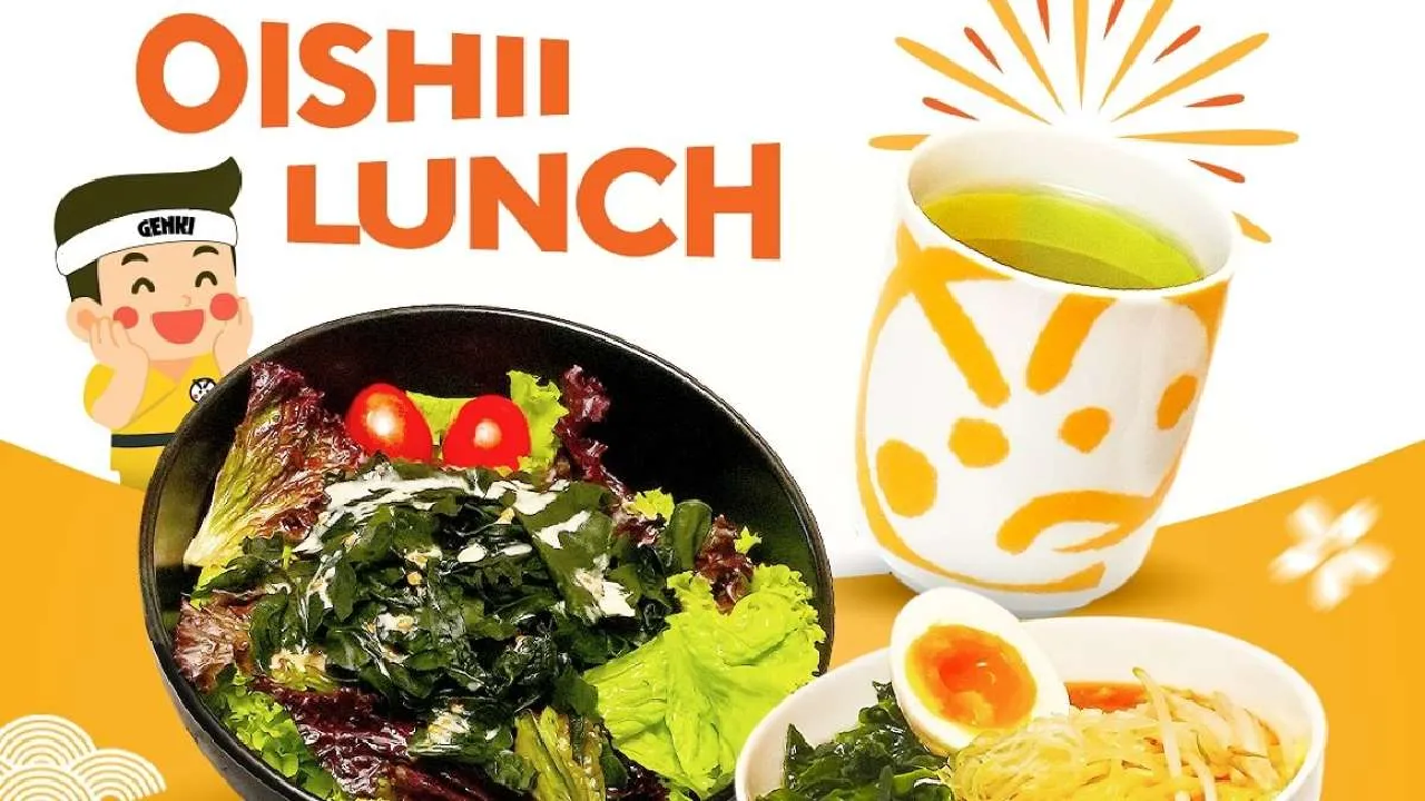 Promo Terbaru Genki Sushi September 2025: 3 Paket Makan Siang Komplit Harga Spesial