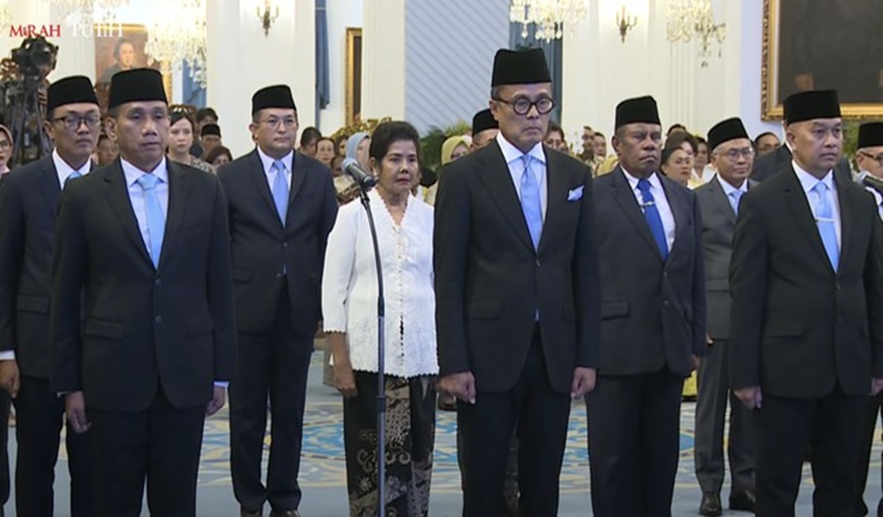 Presiden Prabowo Lantik Benjamin Paulus Jadi Wamenkes, Akhmad Wiyagus Sebagai Wamendagri