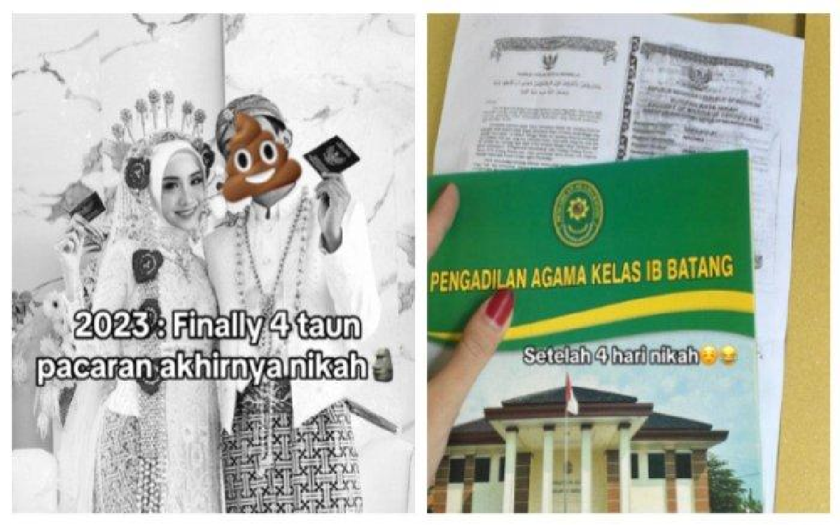 Viral Pacaran 4 Tahun Tapi Menikah Baru 4 Hari Langsung Diselingkuhin