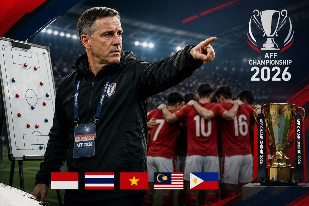 John Herdman Ungkap Target Realistis Timnas di Piala AFF 2026: Optimis tapi Waspada