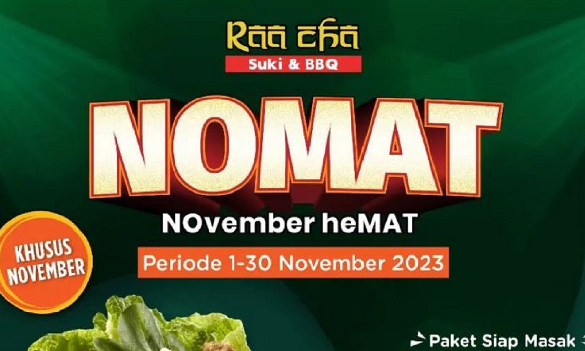 Promo 'November Hemat' Raa Cha Suki & BBQ: Nikmati Makan Enak dan Murah Selama Bulan Ini!