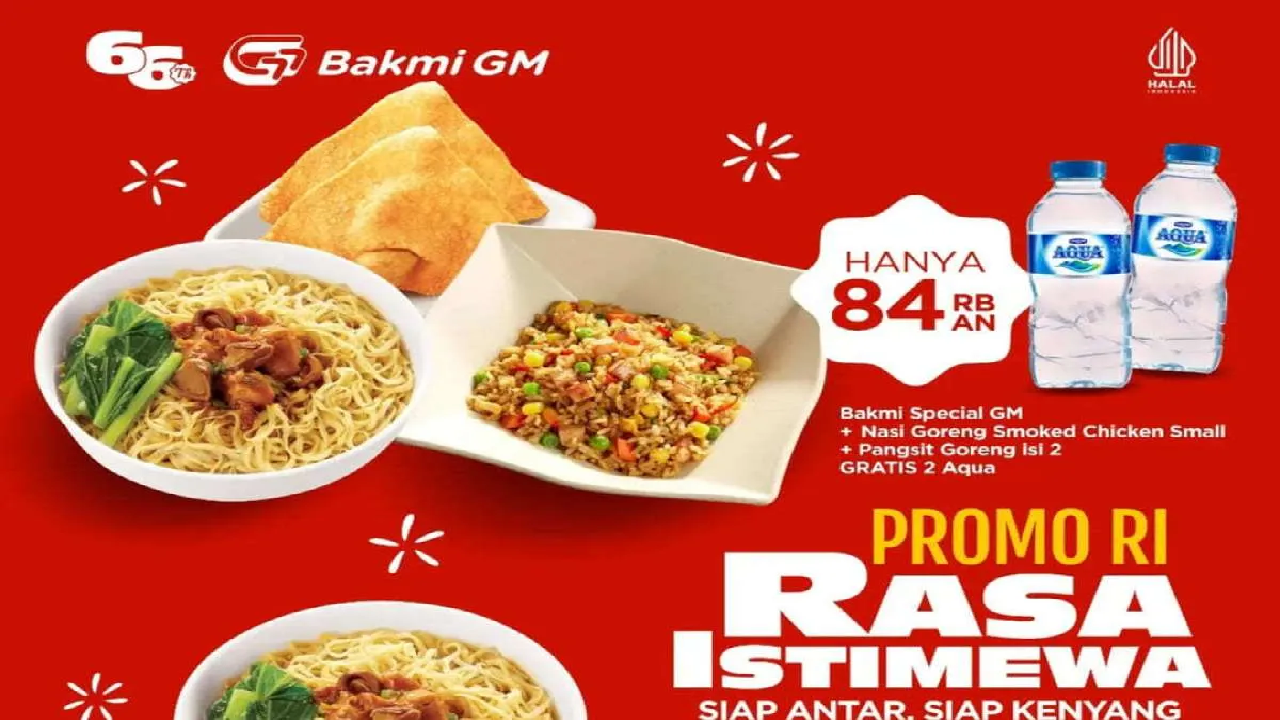 Meriahkan Bulan Agustus! Promo Menarik Bakmi GM: Paket Komplit Berdua Mulai Rp 80.000 Aja
