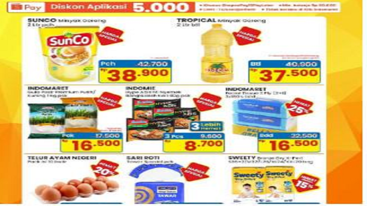 Daftar Promo Indomaret Hari Ini, Senin 4 Agustus 2025: Beli Minyak Goreng Harga Murah!