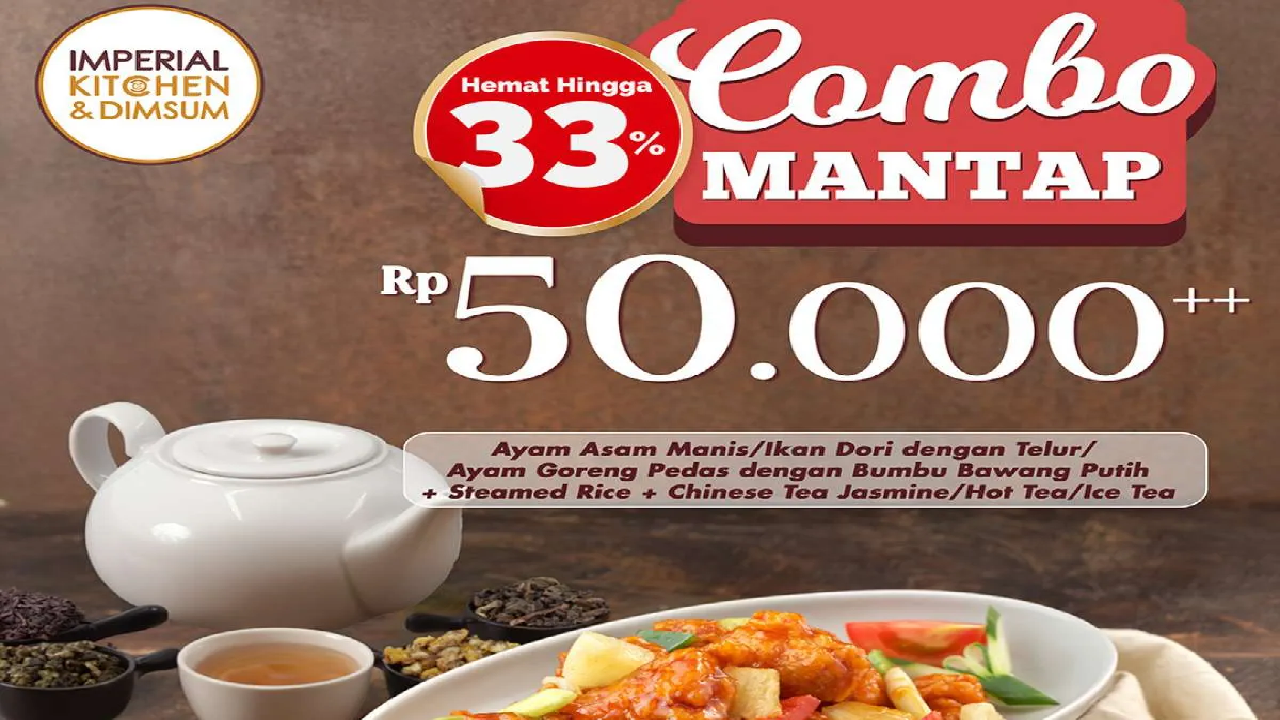 Imperial Kitchen Diskon Spesial 45 Persen: Promo Paket Ayam Komplit Cuma Rp 50.000an