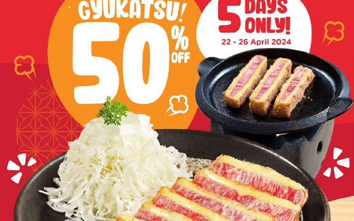 Rayakan Anniversary ke-6 Kimukatsu dengan Diskon 50%, Buruan Cek Promo Selengkapnya Yuk!
