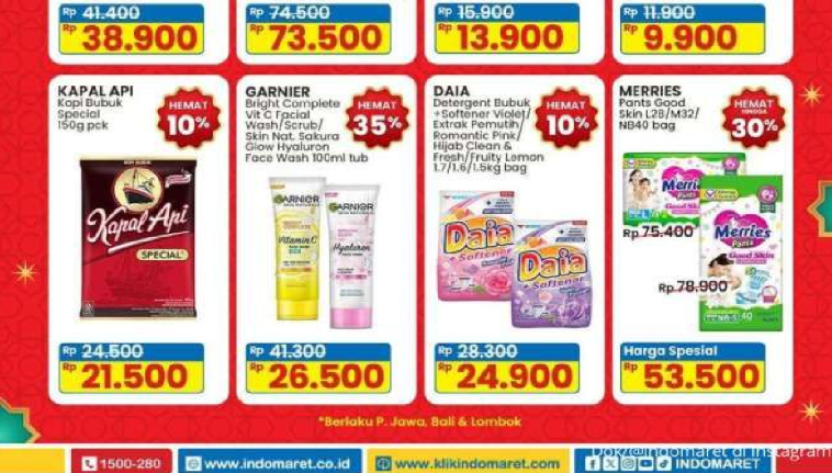 Promo JSM Indomaret: Diskon Besar untuk Belanja Hemat di Akhir Pekan, Berakhir Hari Ini!