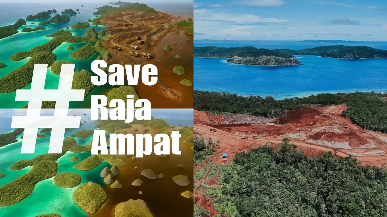 Ramai #SaveRajaAmpat, Ini Dampak Buruk Tambang Nikel Bagi Pulau Wisata