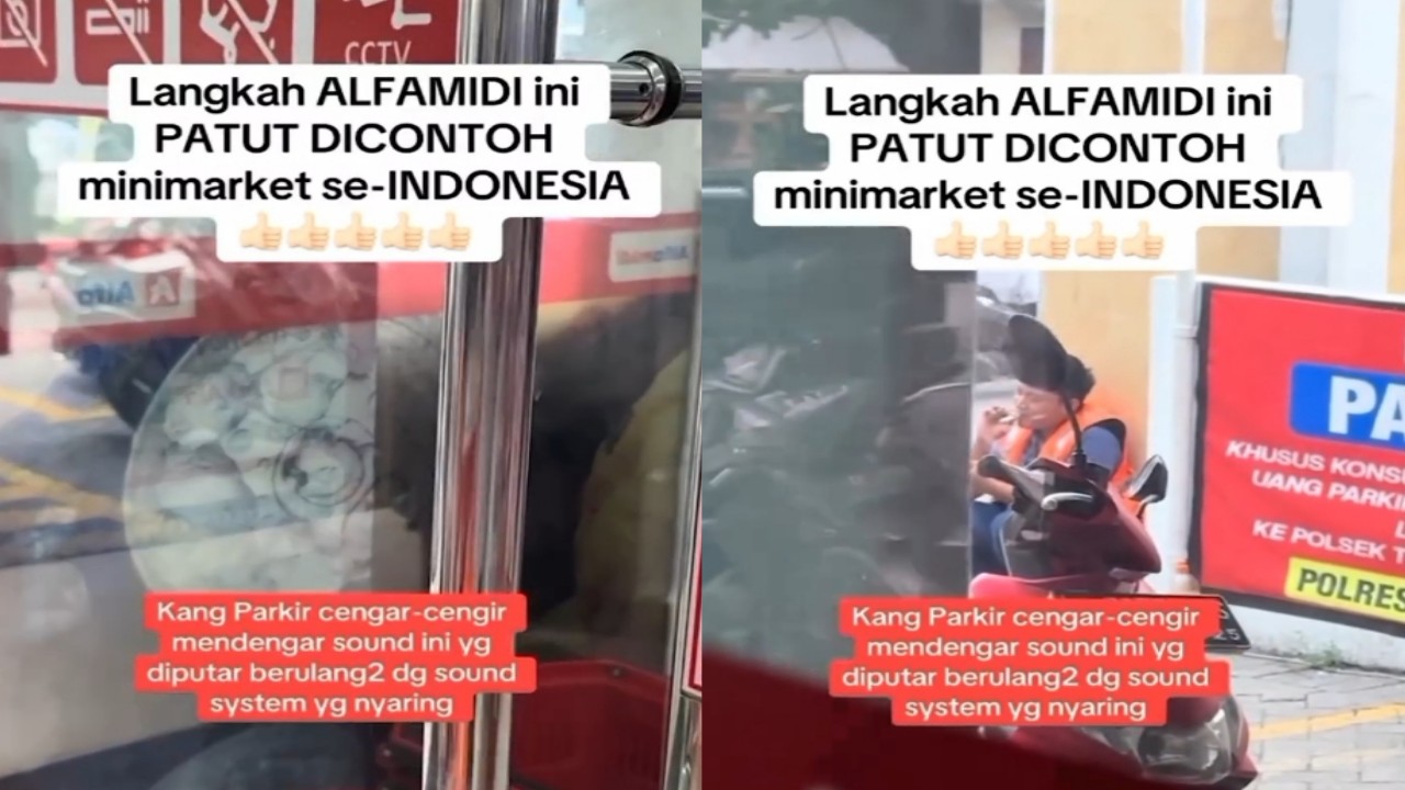 Viral Minimarket Ini Gunakan Pengeras Suara Sindir Jukir Liar, Ingatkan Parkir Gratis