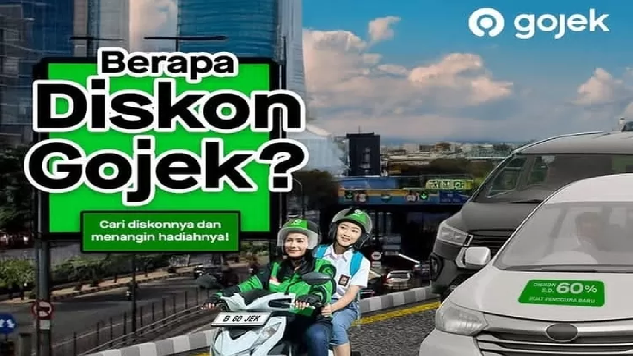 Kumpulan Kode Promo Gojek Senin 12 Mei 2025: Jalan Kemanapun Diskon 50 Persen