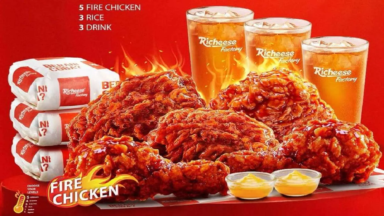 SIKAT HABIS! Promo MaBar Richeese Factory: Makan Bertiga Harga Hemat