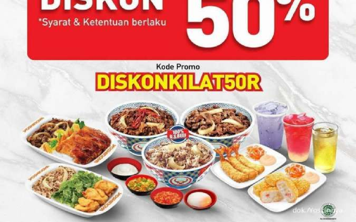 Mega Diskon di 'Pesta Belanja 7.7': Mulai dari CFC Sampai dengan Yoshinoya!