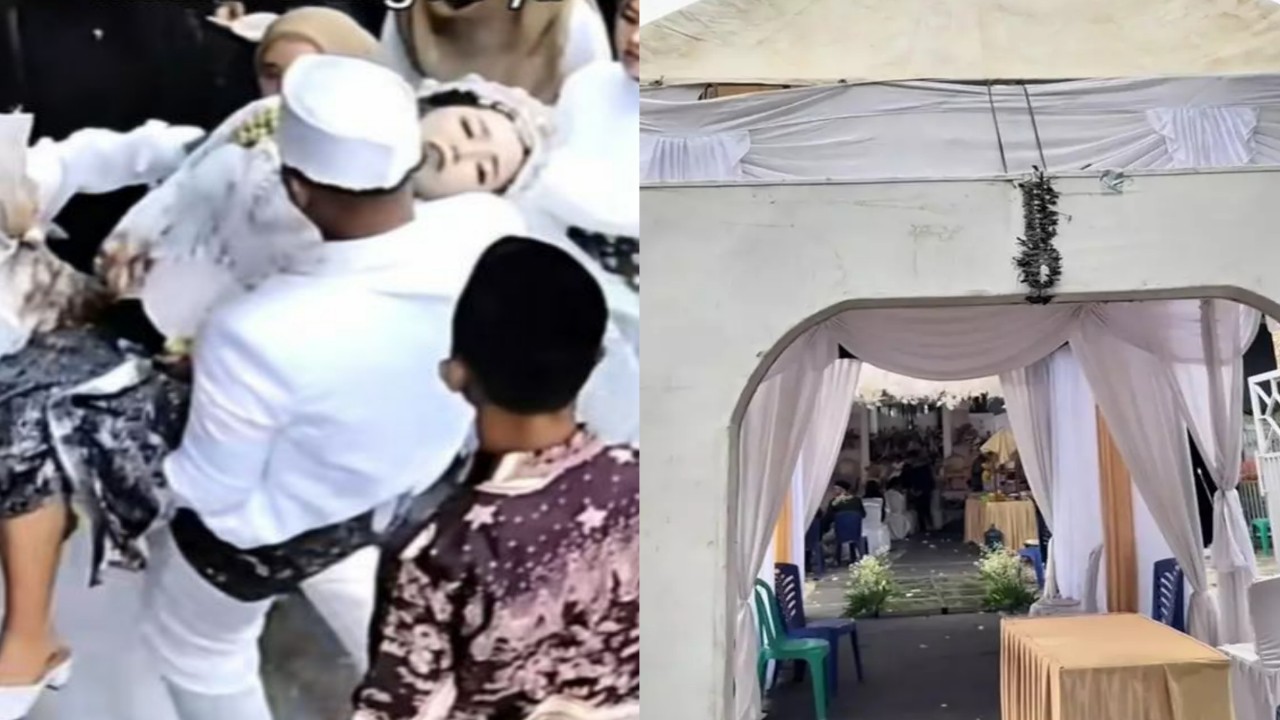 Viral Pengantin Wanita Pingsan Gegara Kecewa Hasil Dekorasi Pernikahan Tidak Sesuai Harapan