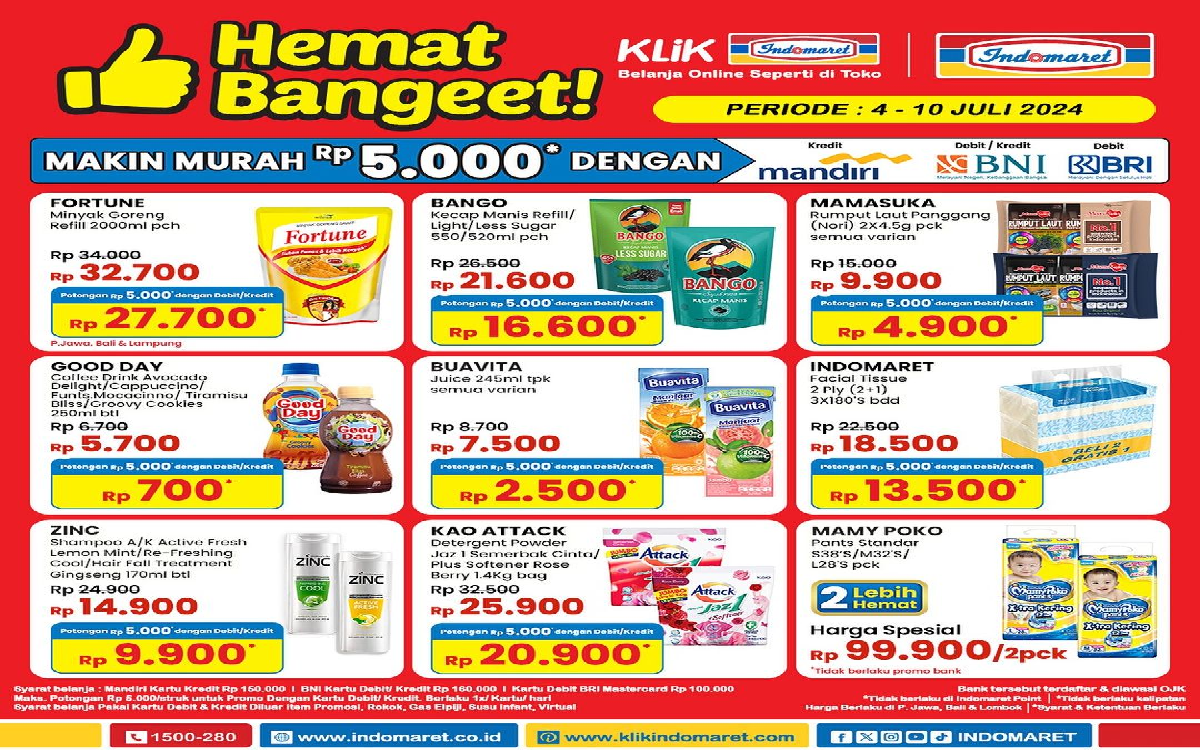 Promo Spesial Indomaret: Sambut Liburan dengan Gratis Fitbar dan Diskon Beli 2 Hemat untuk Sosro!