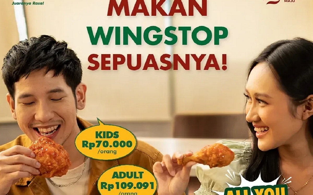 Serbu Promo All You Can Eat di Wingstop, Makan Sepuasnya Mulai Rp 70.000!