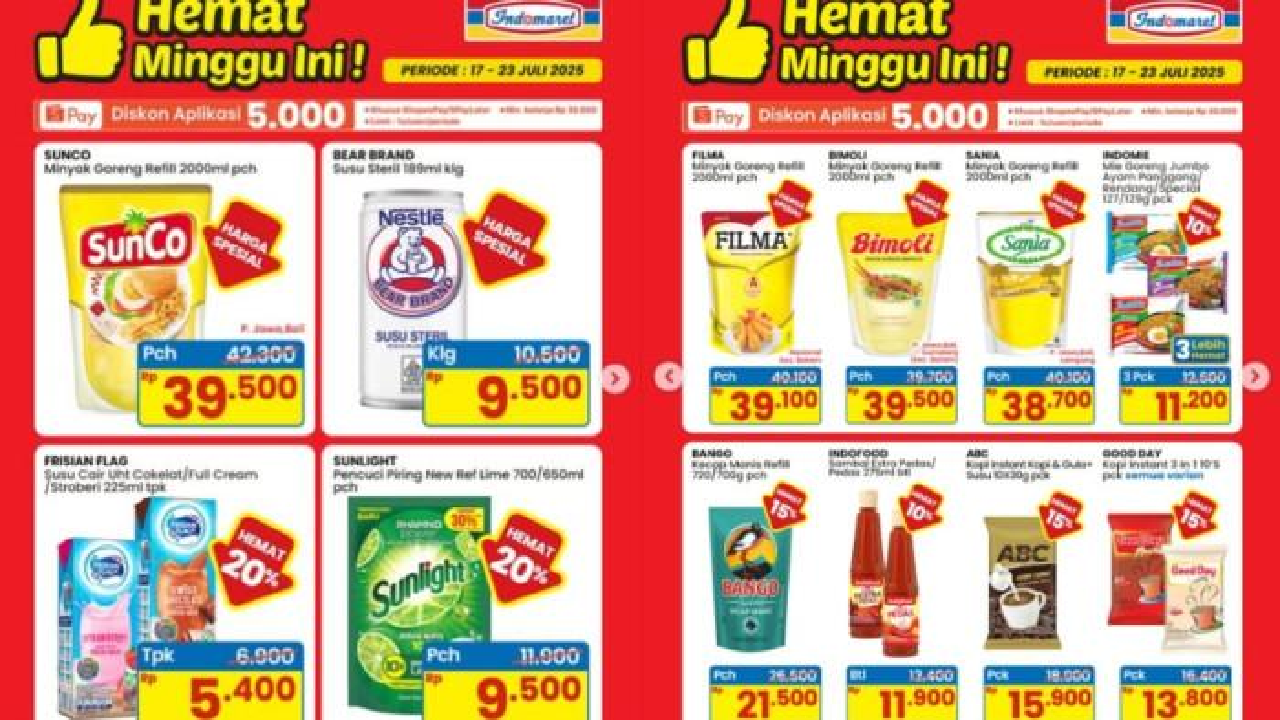 Indomaret Berikan Promo menarik 18 Juli 2025: Harga Minyak Goreng Super Hemat!
