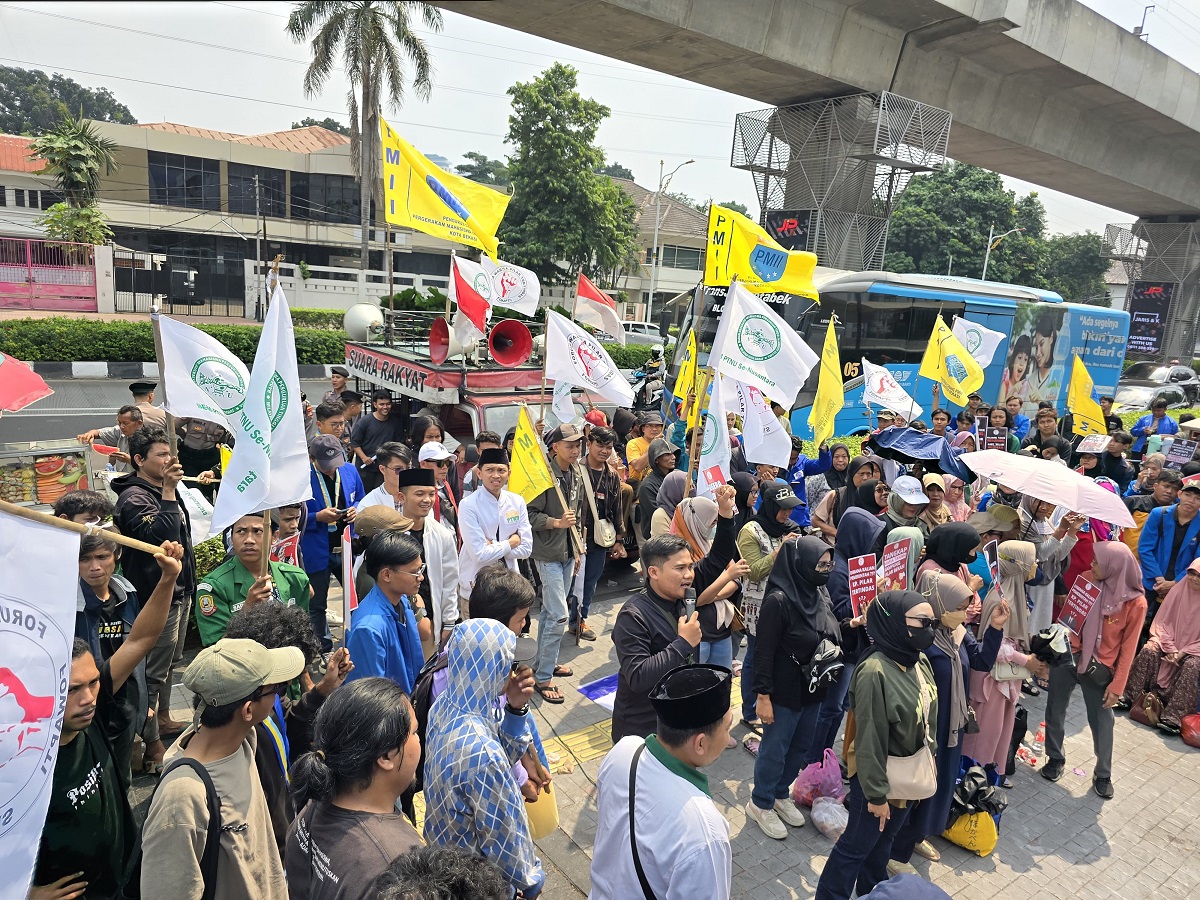 BEM PTNU Se-Nusantara Tagih Janji Gebuk Mafia Tanah, Geruduk Kementerian ATN/BPR!