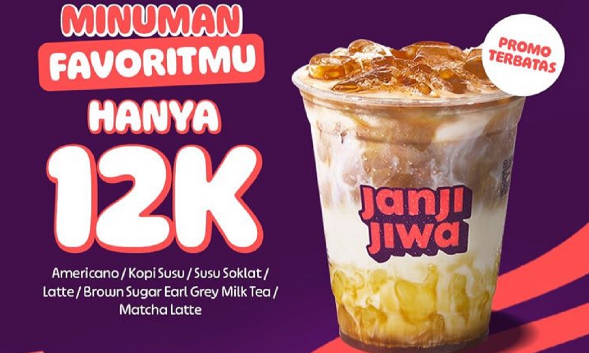 Promo Janji Jiwa: Nikmati Kopi Kekinian Favoritmu dengan Harga Mulai dari Rp12.000!