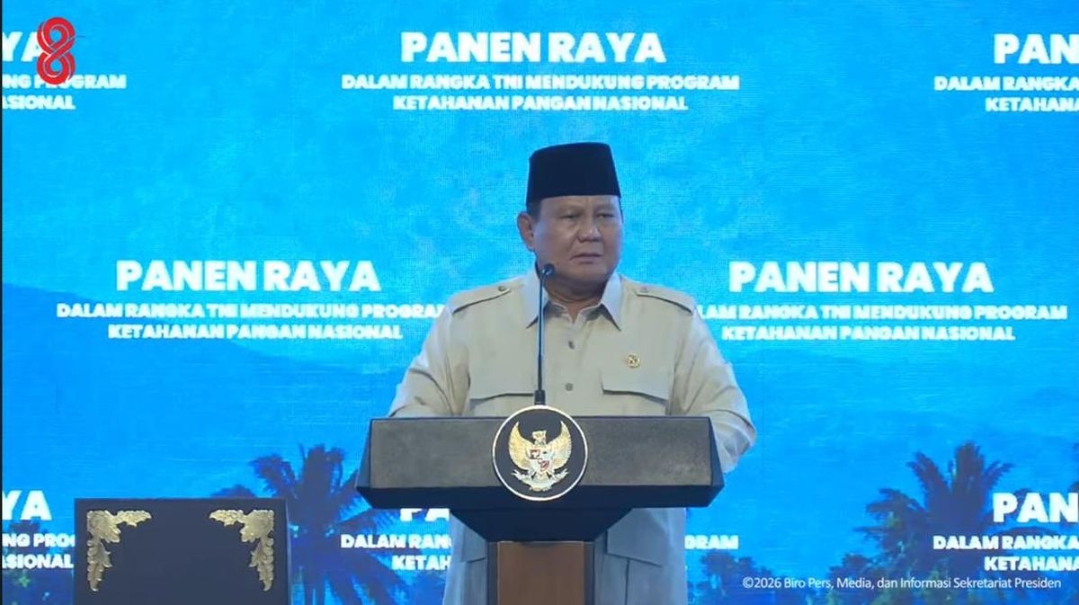 Prabowo Semprot Pengkritik Harga Beras, Ribut di Medsos Doang Jangan Kalau Tak Pernah Pegang Cangkul