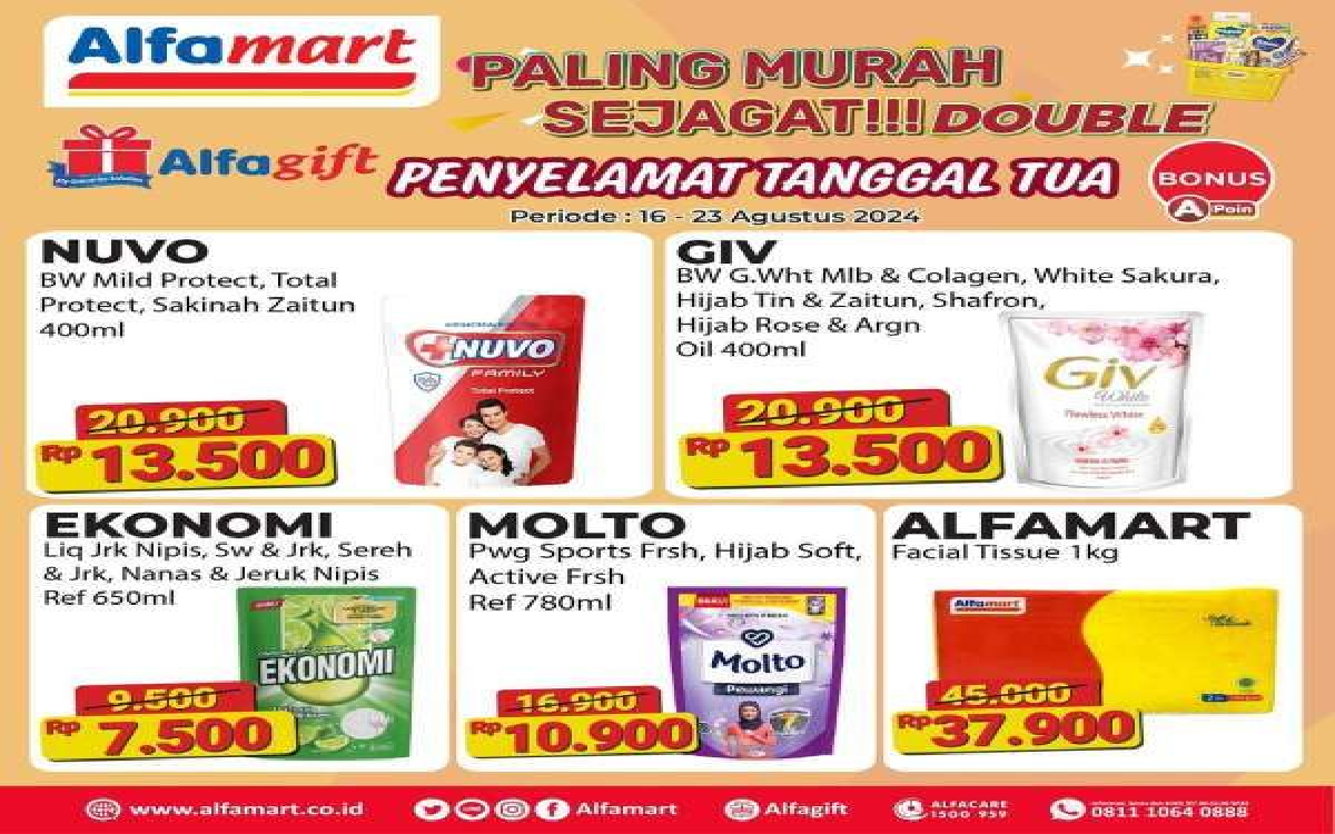 Promo Akhir Bulan di Indomaret Sabun Mandi Diskon Hingga 40 Persen