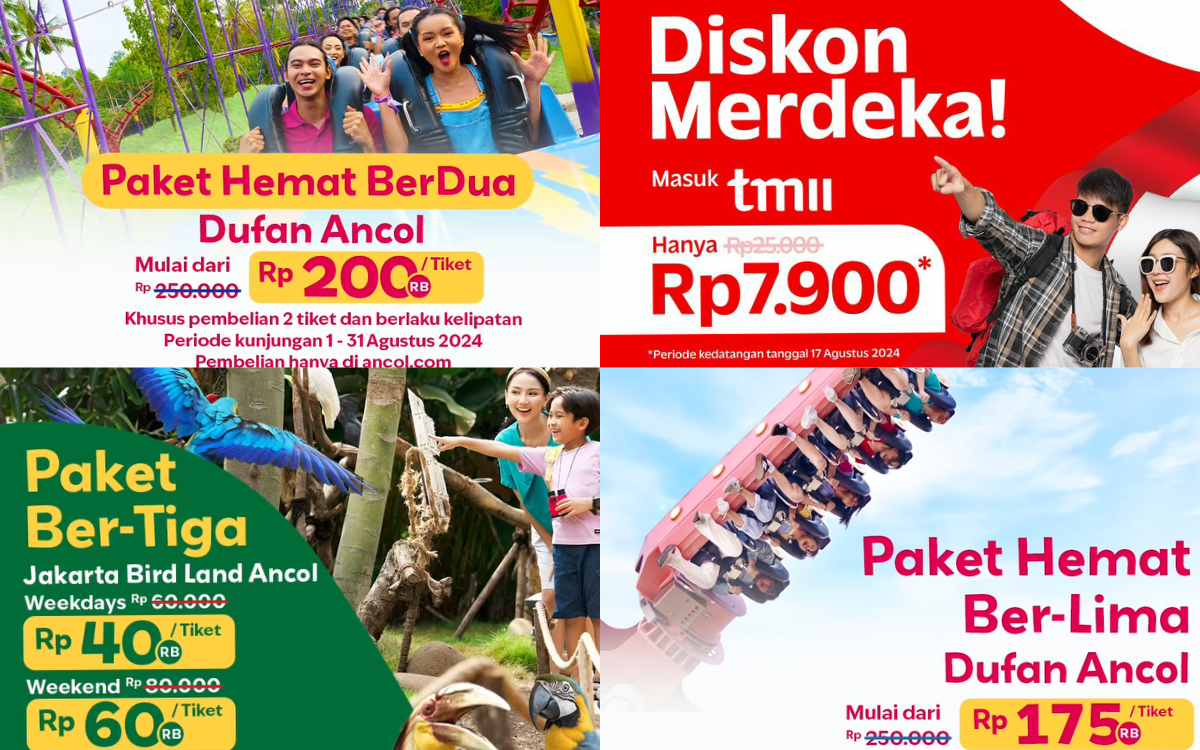 Nikmati Promo Spesial Kemerdekaan di 3 Wisata Menarik Jakarta, Liburan Keluarga Jadi Lebih Seru!