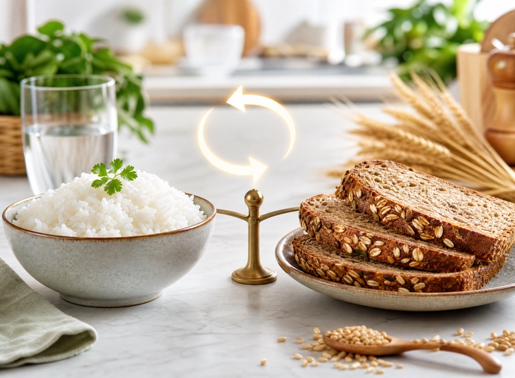 Rahasia Diet Anti-Lapar: Tukar Nasi dengan Roti Gandum untuk Metabolisme Maksimal!
