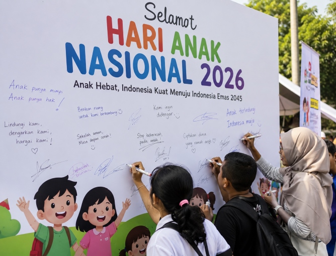 Bukan Hanya untuk Anak, Pesan Menyentil Ini di Balik Peringatan HAN 2026