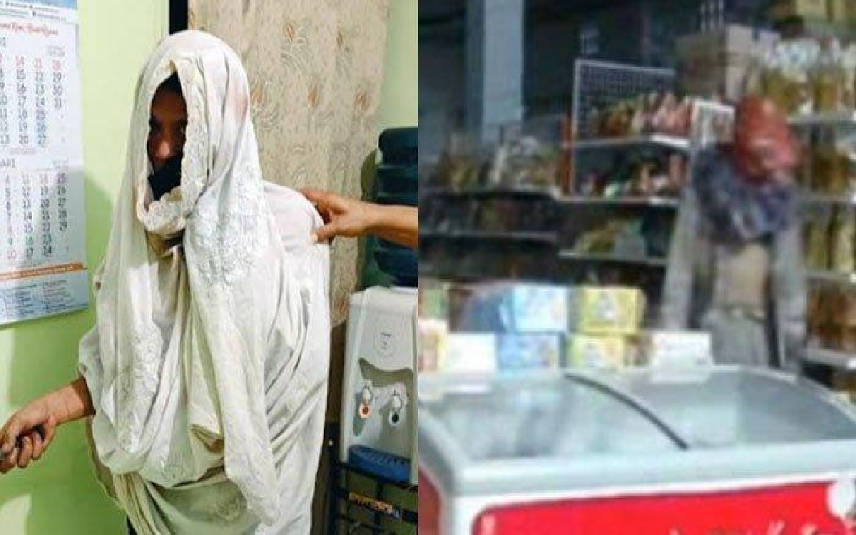 Viral Pencuri di Swalayan Berkostum Pocong Tertangkap, Bukan Aksi yang Pertama?