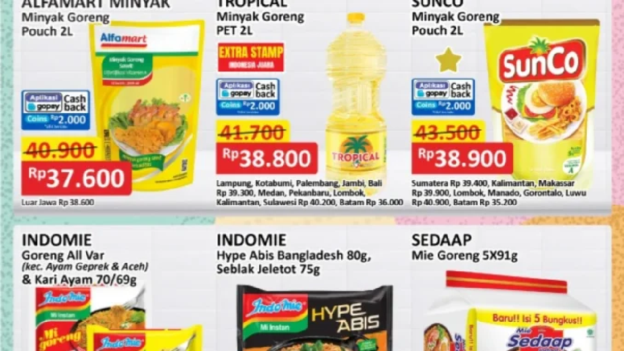 Katalog Promo Indomaret Spesial Pay Day 28 Juli 2025: Minyak Goreng Murah!